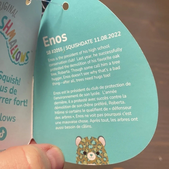 Squishmallows Enos the Leopard​ - Picture 4 of 6